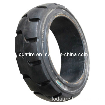 18X5X12 1/8 Press-on Solid Tire, Forklift Industrial Solid Tires